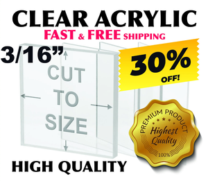 3/16" Clear Acrylic