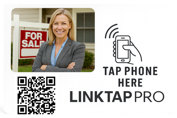 NFC LinkTap Pro Stand: Large Size (5.5” x 4.25” Display Area)