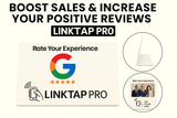 NFC LinkTap Pro Stand: Large Size (5.5” x 4.25” Display Area)