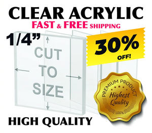 1/4" Clear Acrylic