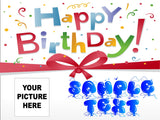Custom 18x24 Corrugated Plastic Sign Birthday Sign...Add Name & Custom Picture!!!